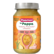 Plasmon La Pappa Légumes au jambon et aux petites pâtes 200 g 7 mois+