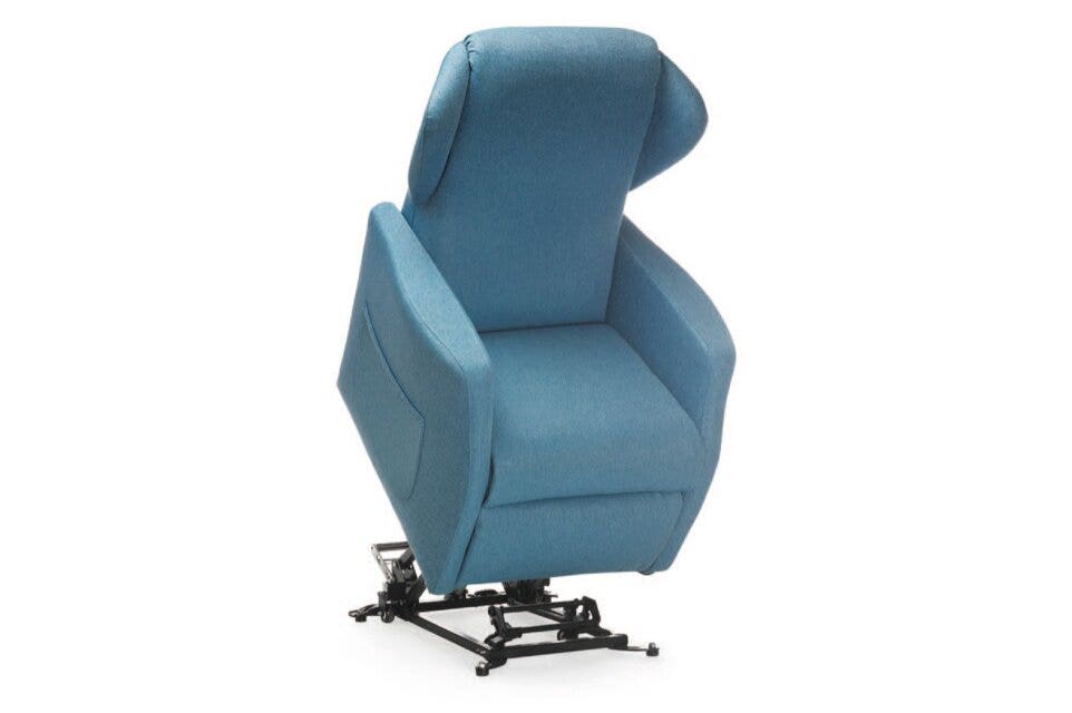 Mopedia Poltrona Elevabile Ninfea Senza Roller PO400 Blu