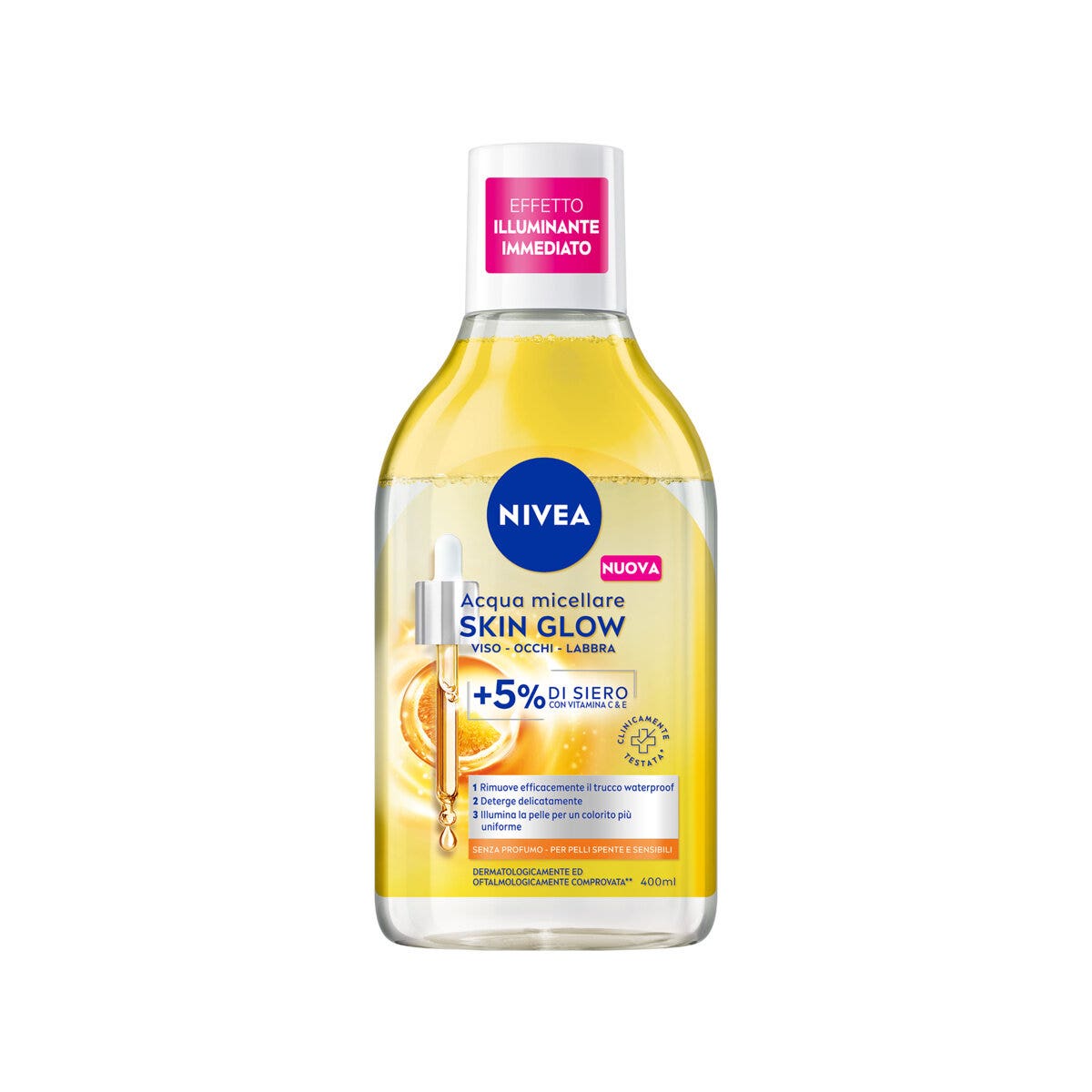 Nivea Eau Micellaire Biphasée Skin Glow 400 ml