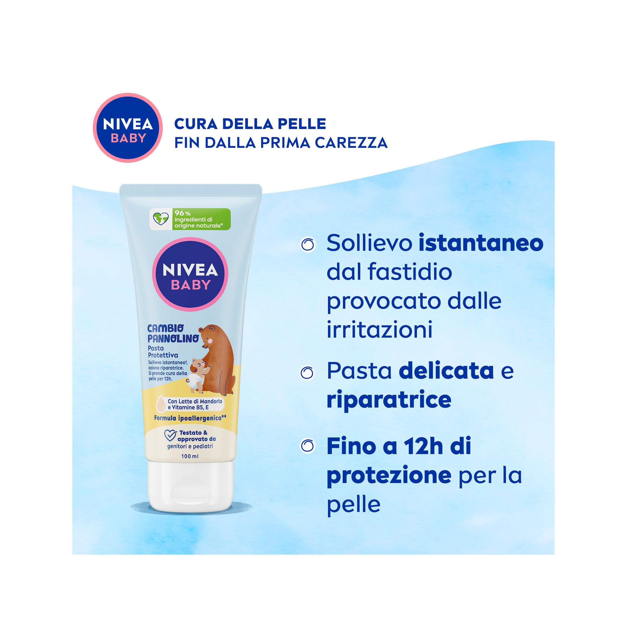Nivea Baby Pâte protectrice apaisante pour le change 100 ml