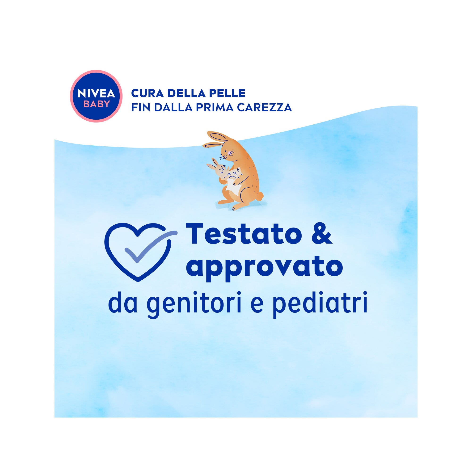 Nivea Baby Salviettine Detergenti Idratanti Soft & Cream Neonato 57 Pezzi