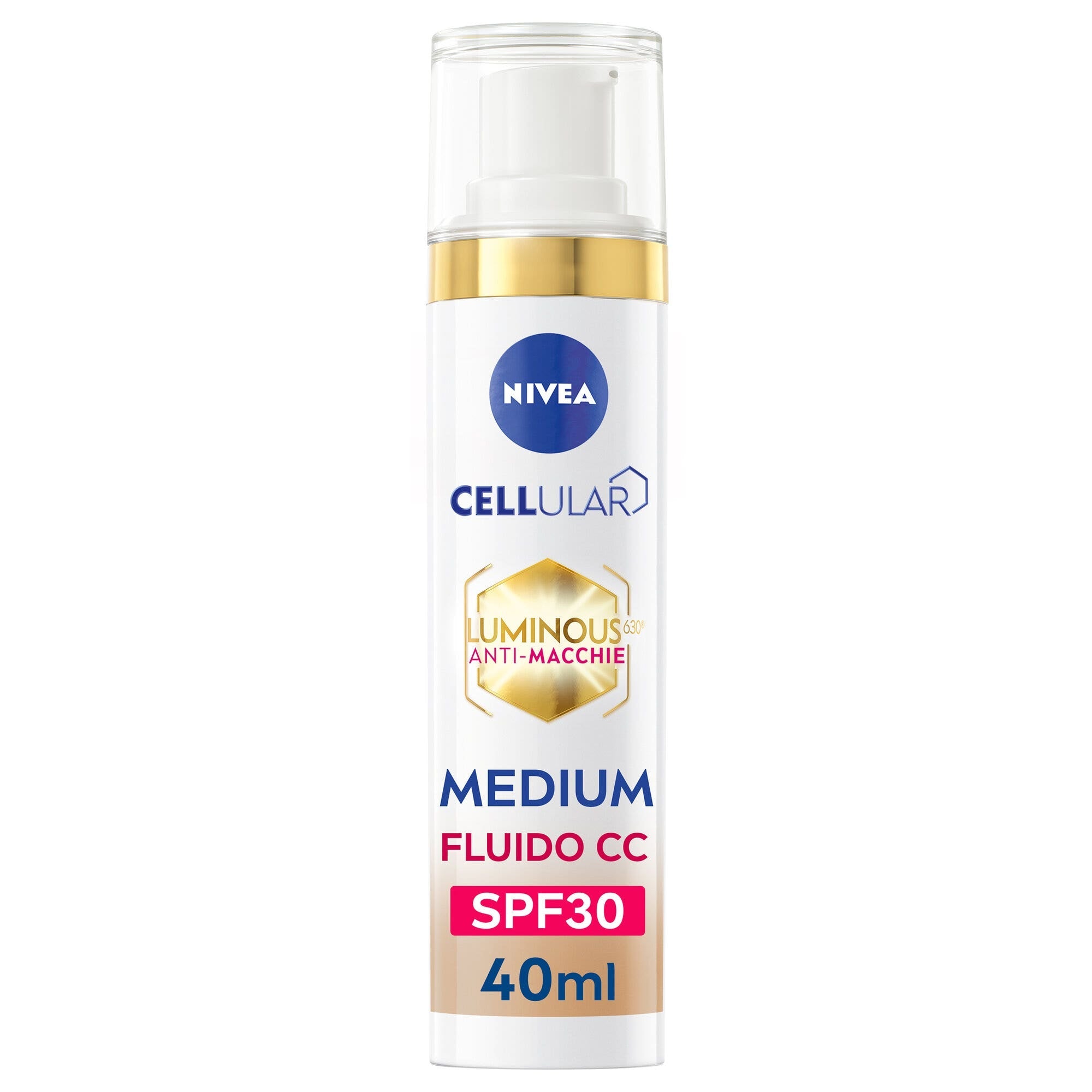 Nivea Cellular Luminous 630 CC Anti-Taches SPF30 40 ml 02 Medium