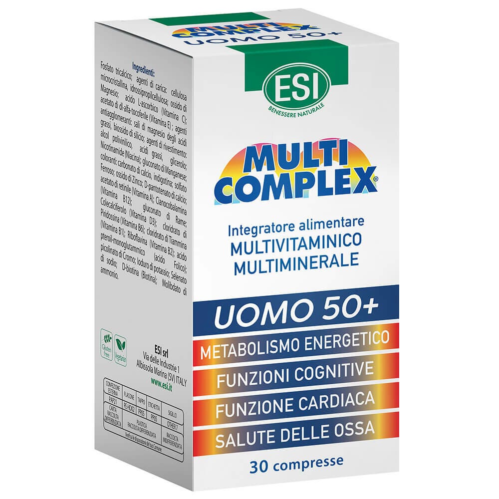 Esi Multi Complex Homme 50+ 30 comprimés