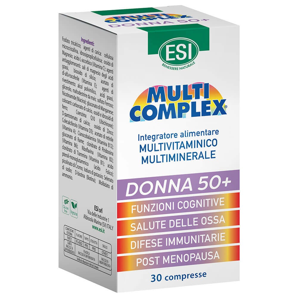 Esi Multi Complex Femme 50+ 30 comprimés
