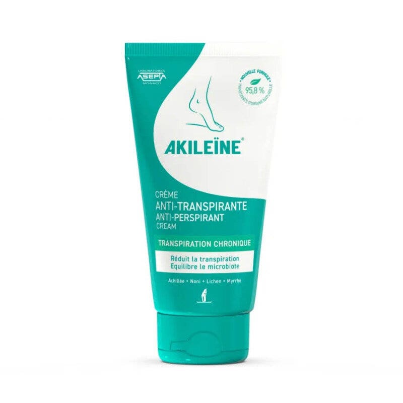 Akileïne Crème Antitranspirante 50 ml