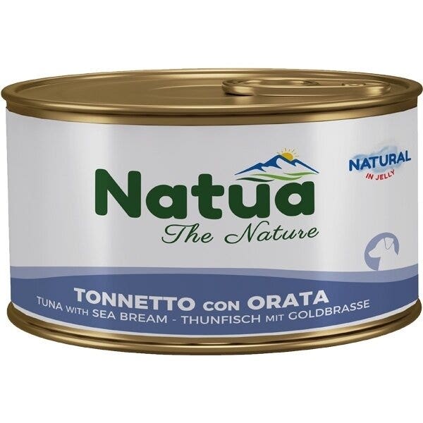 Natua Natural Adult Jelly Tonnetto à la dorade, nourriture humide pour chat adulte, boîte de 85 g