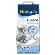 Biokat's Bianco Attracting Litière en argile naturelle pour chats 10 kg