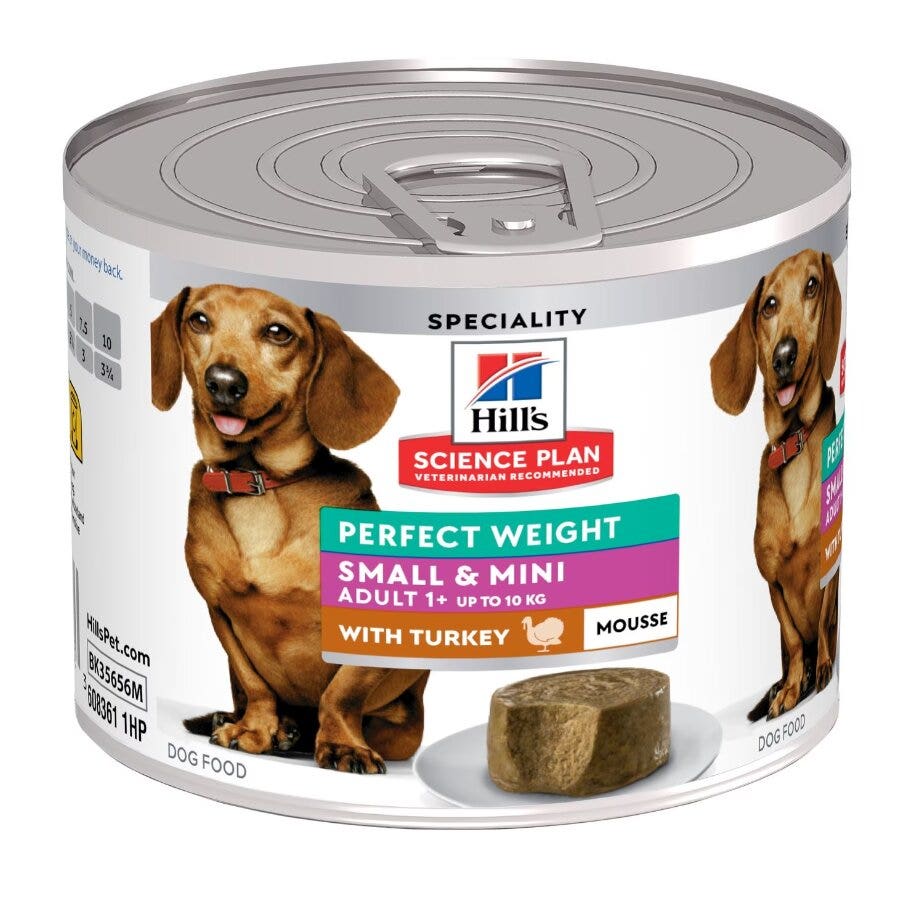 Hill's Science Plan Perfect Weight Adult Small & Mini Dinde Aliment pour chiens 200 g