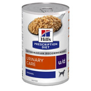 Hill's Prescription Diet U/D Urinary Care Aliment humide pour chiens 370 g