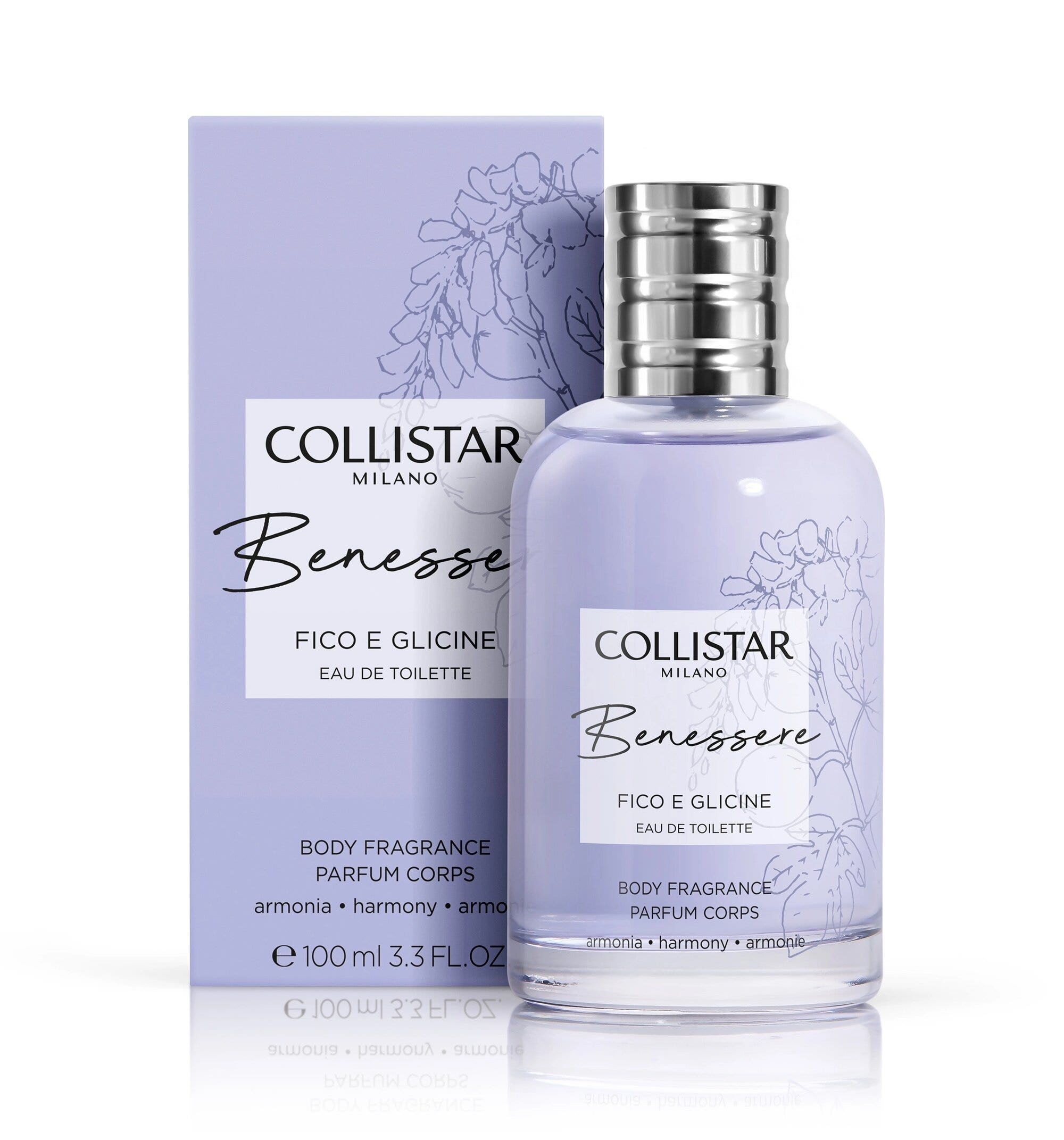 Collistar Benessere Fico E Glicine Eau De Toilette 100ml