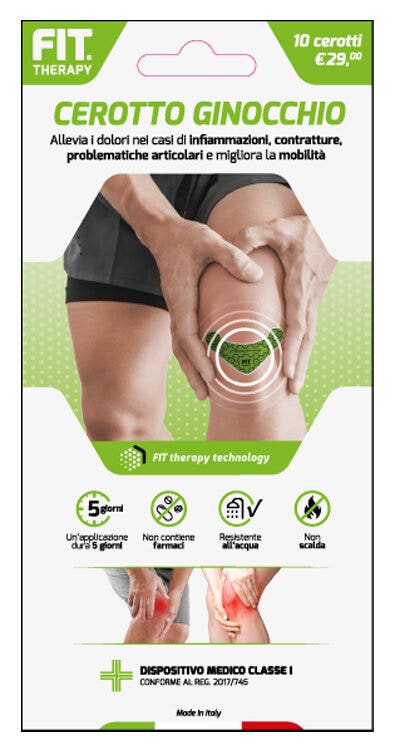 Fit Therapy 10 patchs pour le genou