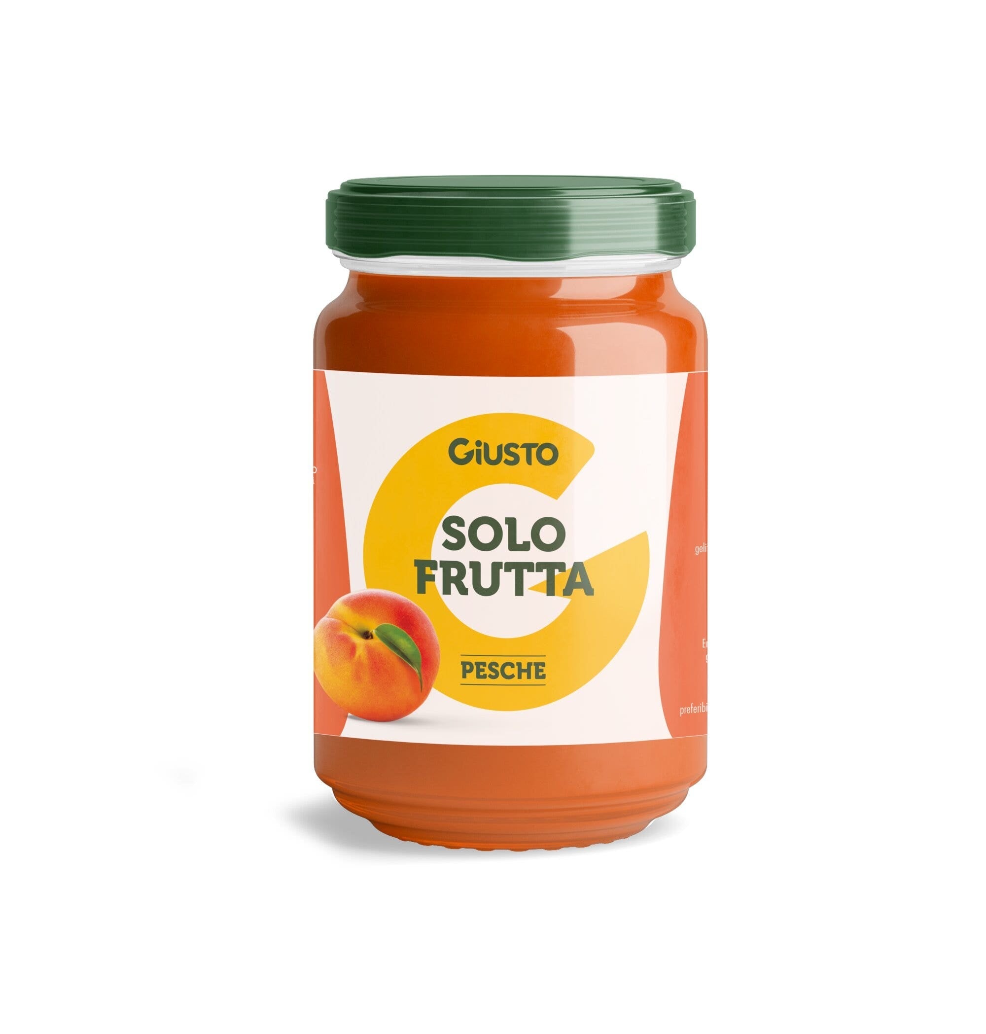 Giusto Solo Frutta Saveur Pêche 220 g