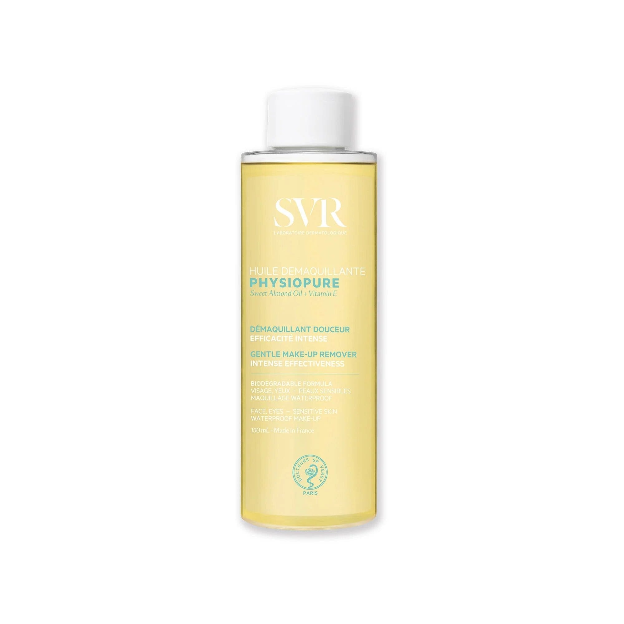 SVR Physiopure Huile Démaquillante Nettoyante pour le Visage 150 ml