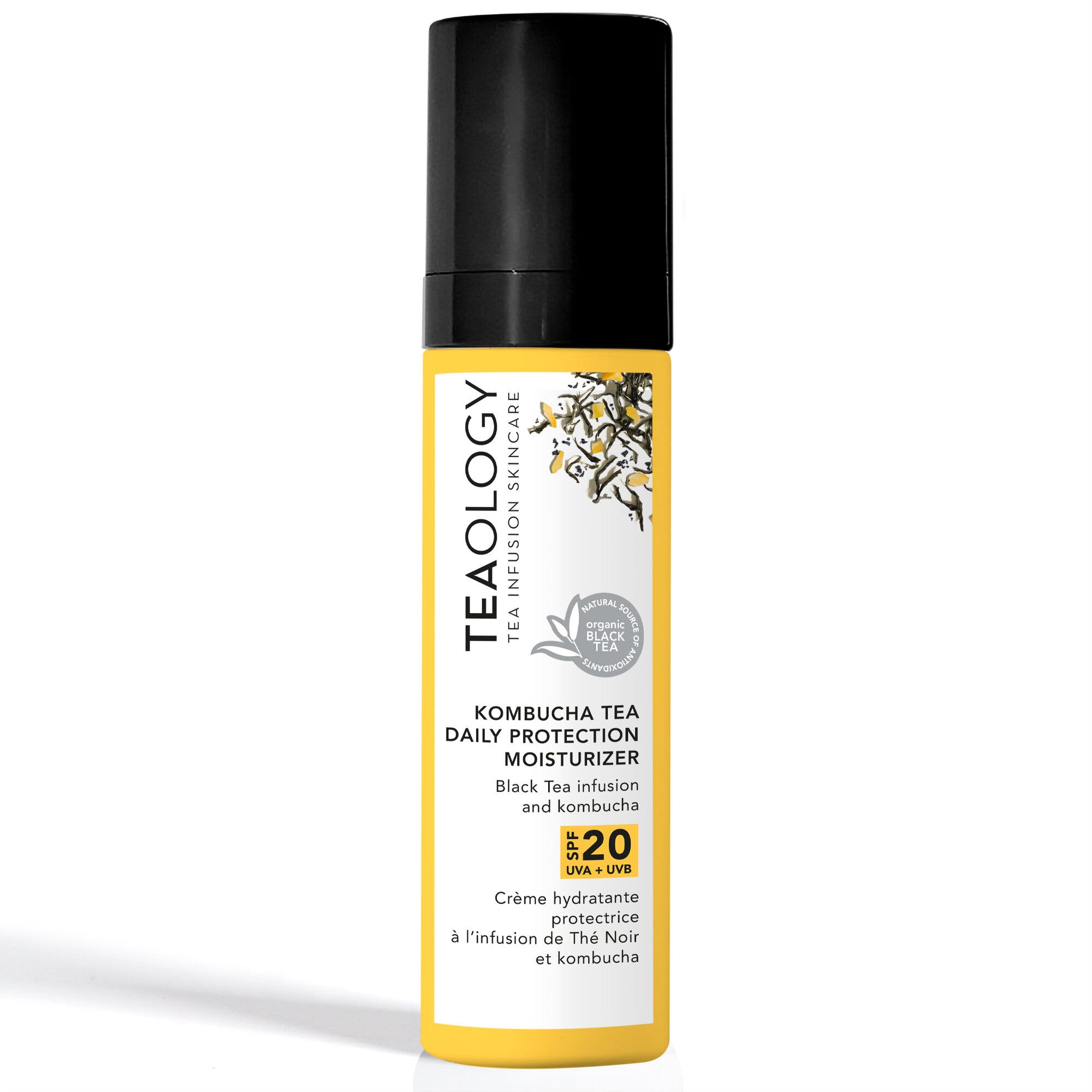 Teaology Crème Hydratante Protection Quotidienne au Thé Kombucha SPF20 50 ml