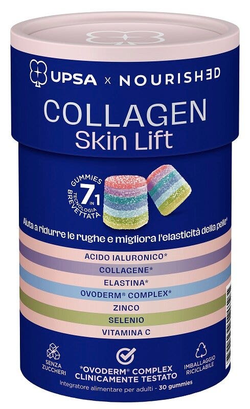 Upsa Gummy 7 en 1 Collagène Skin Lift 30 gommes