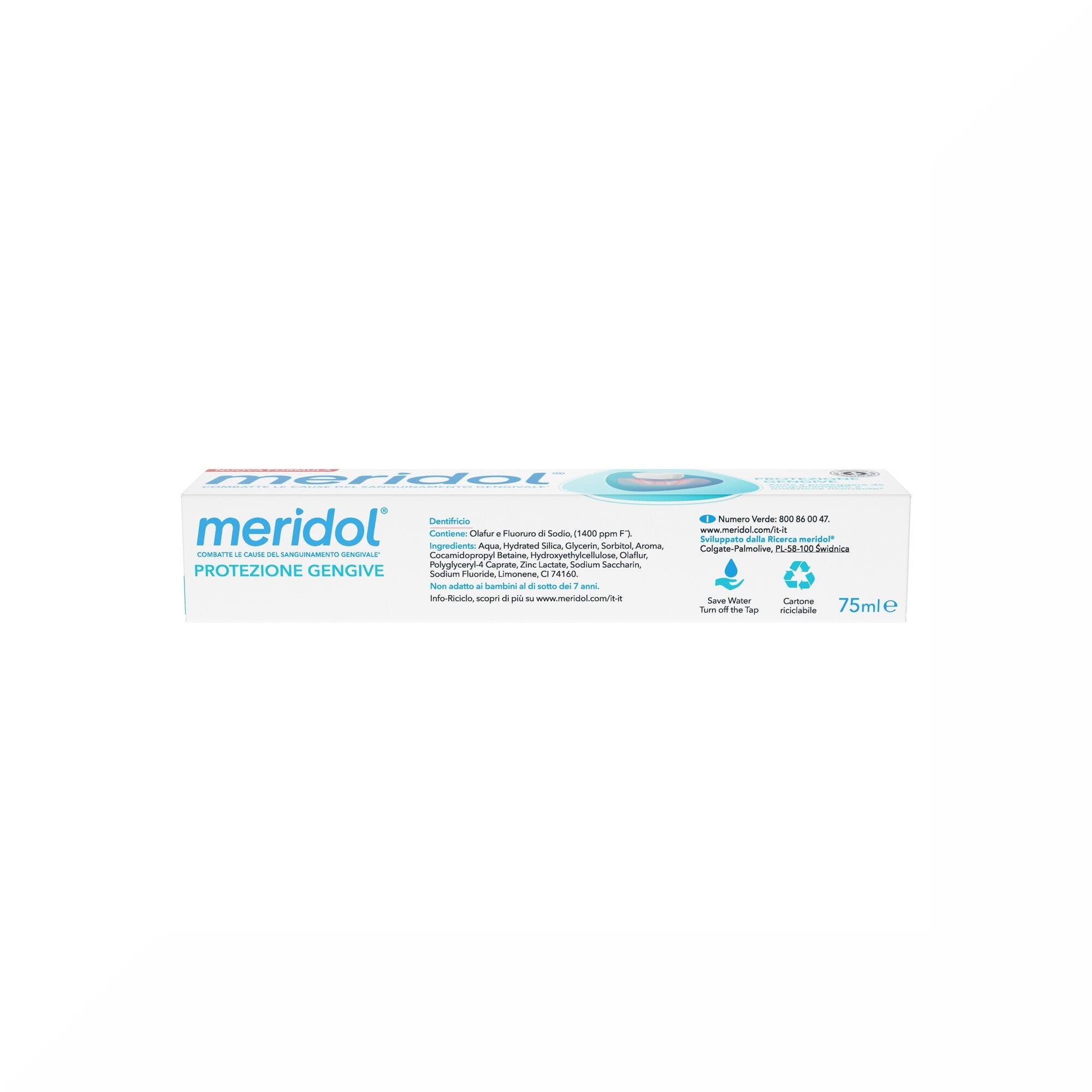 Meridol Dentifrice Protection des gencives avec effet antibactérien 75 ml
