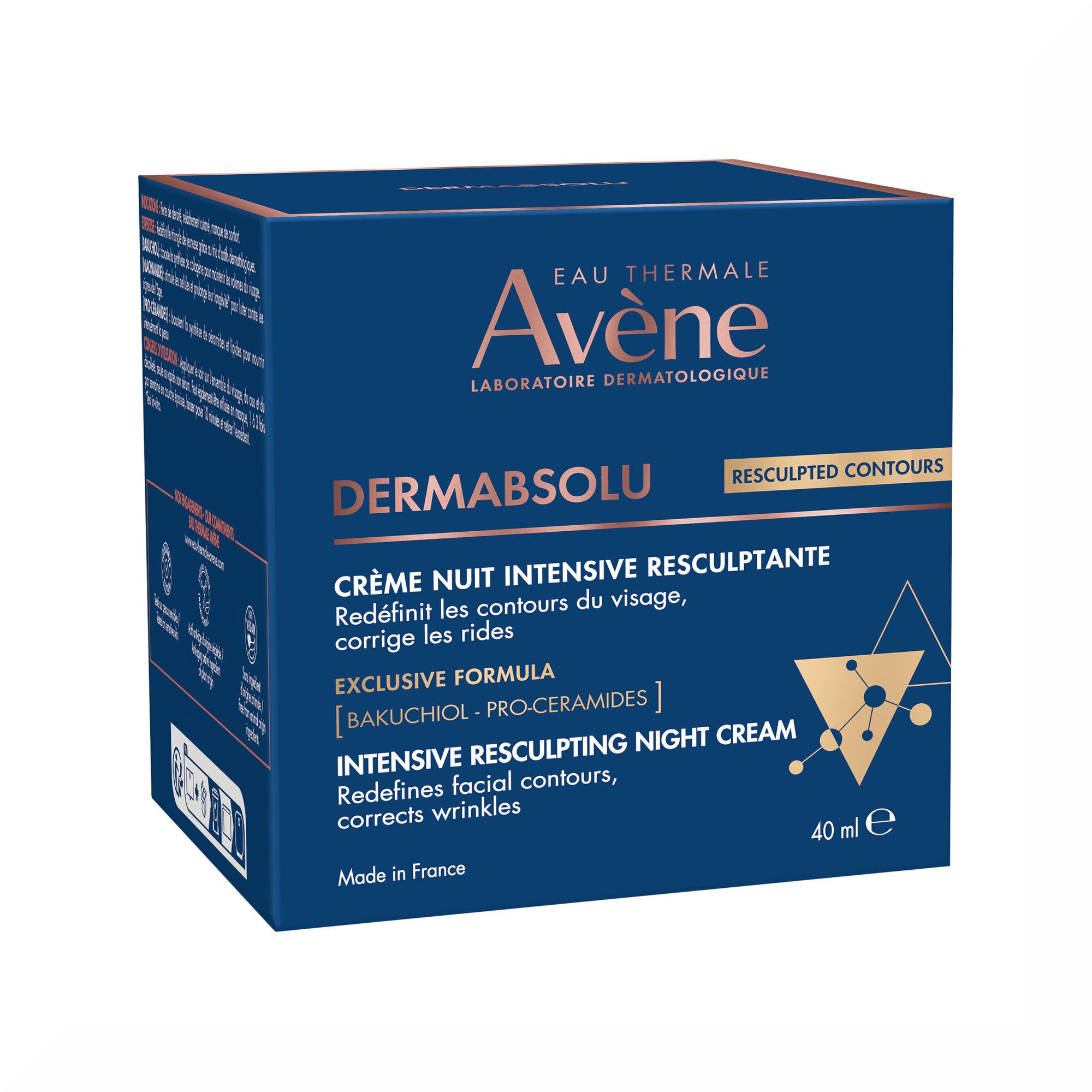 Eau Thermale Avène Dermabsolu Crème de Nuit Intensive Remodelante Anti-Âge 40 ml