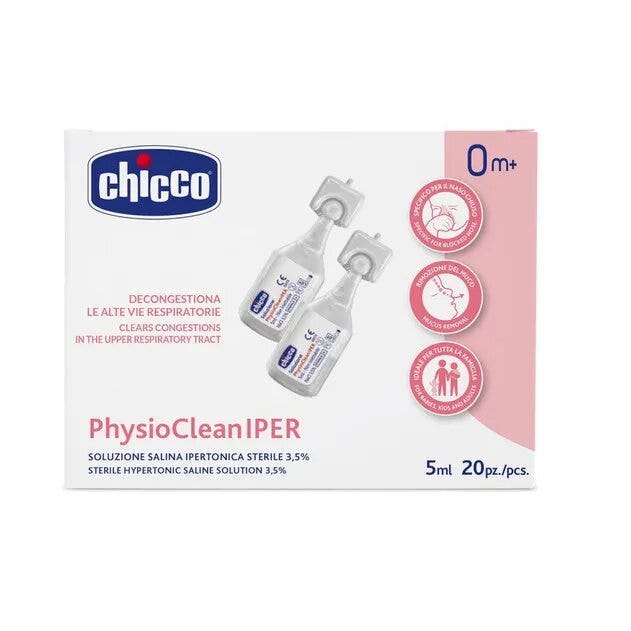 Chicco Solution Hypertonique 5 ml, 20 pièces, 0 mois+