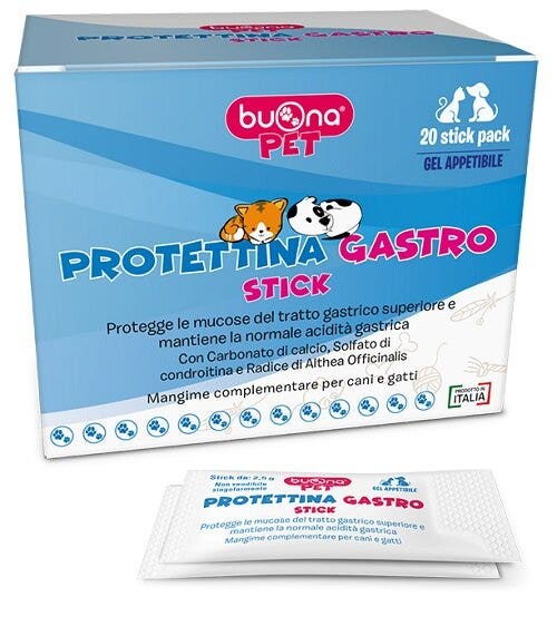 Buona Pet Protettina Gastro 20 sticks de gel appétissant