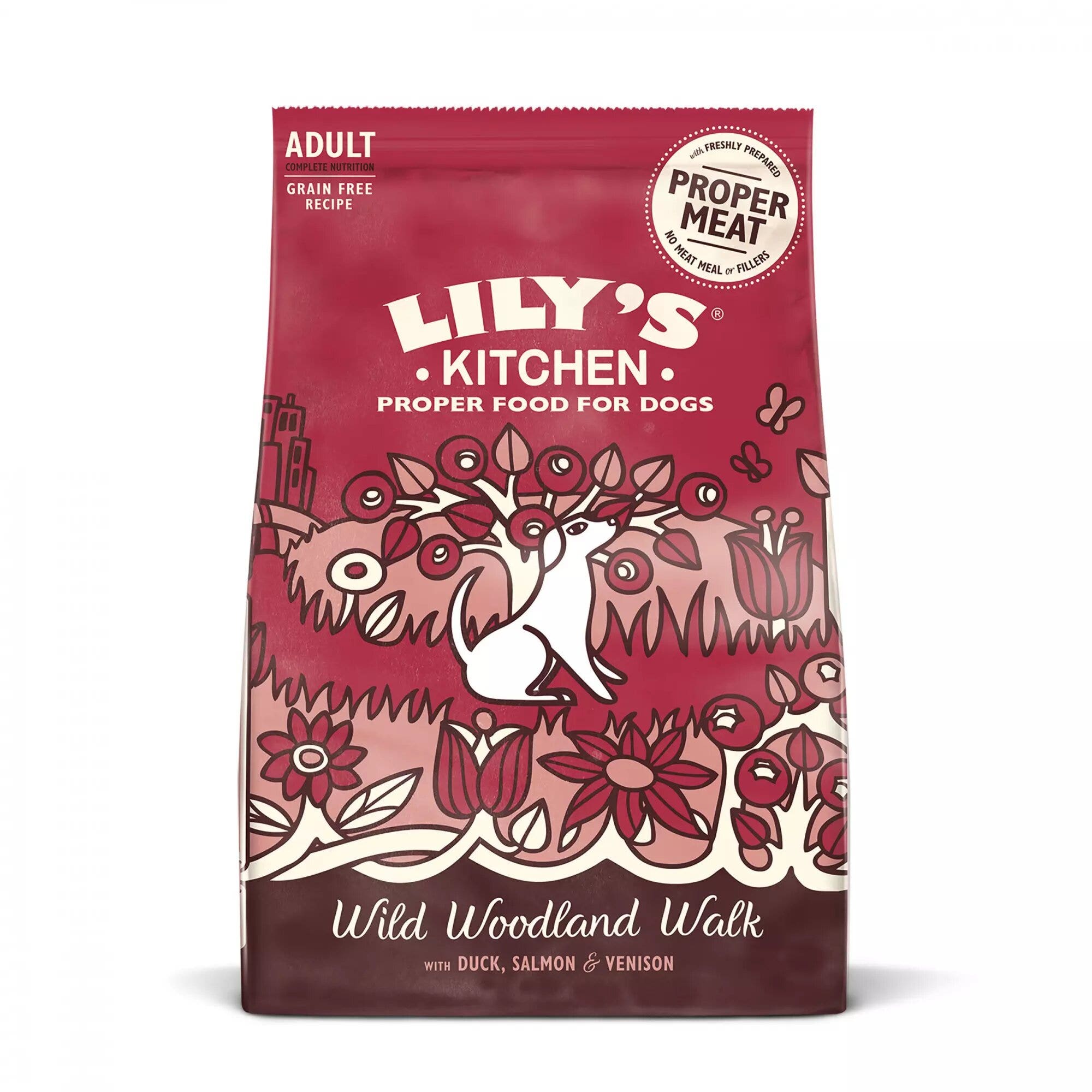 Lily's Kitchen Canard, saumon et chevreuil pour chiens adultes 2,5 kg