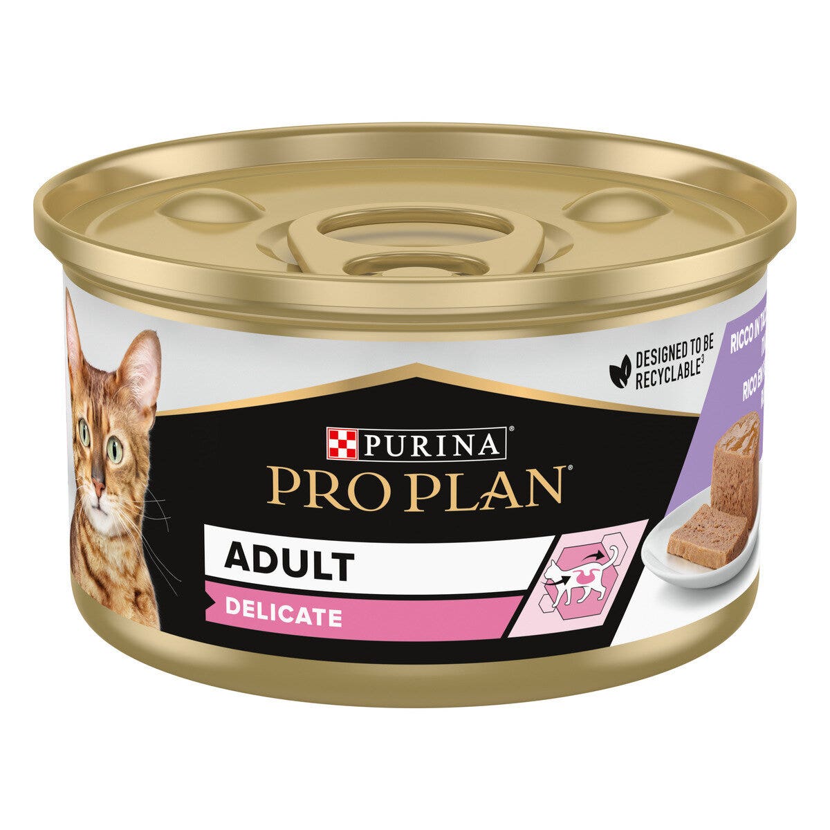Purina Pro Plan Wet Cat Delicate Mousse à la dinde 85 g