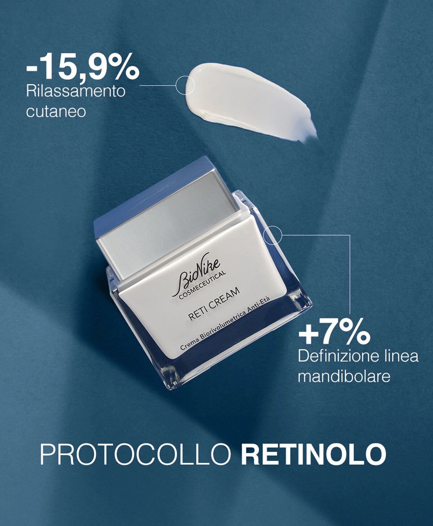 Bionike Cosmeceutical Reti Cream Crème biorivolumétrique anti-âge 50 ml