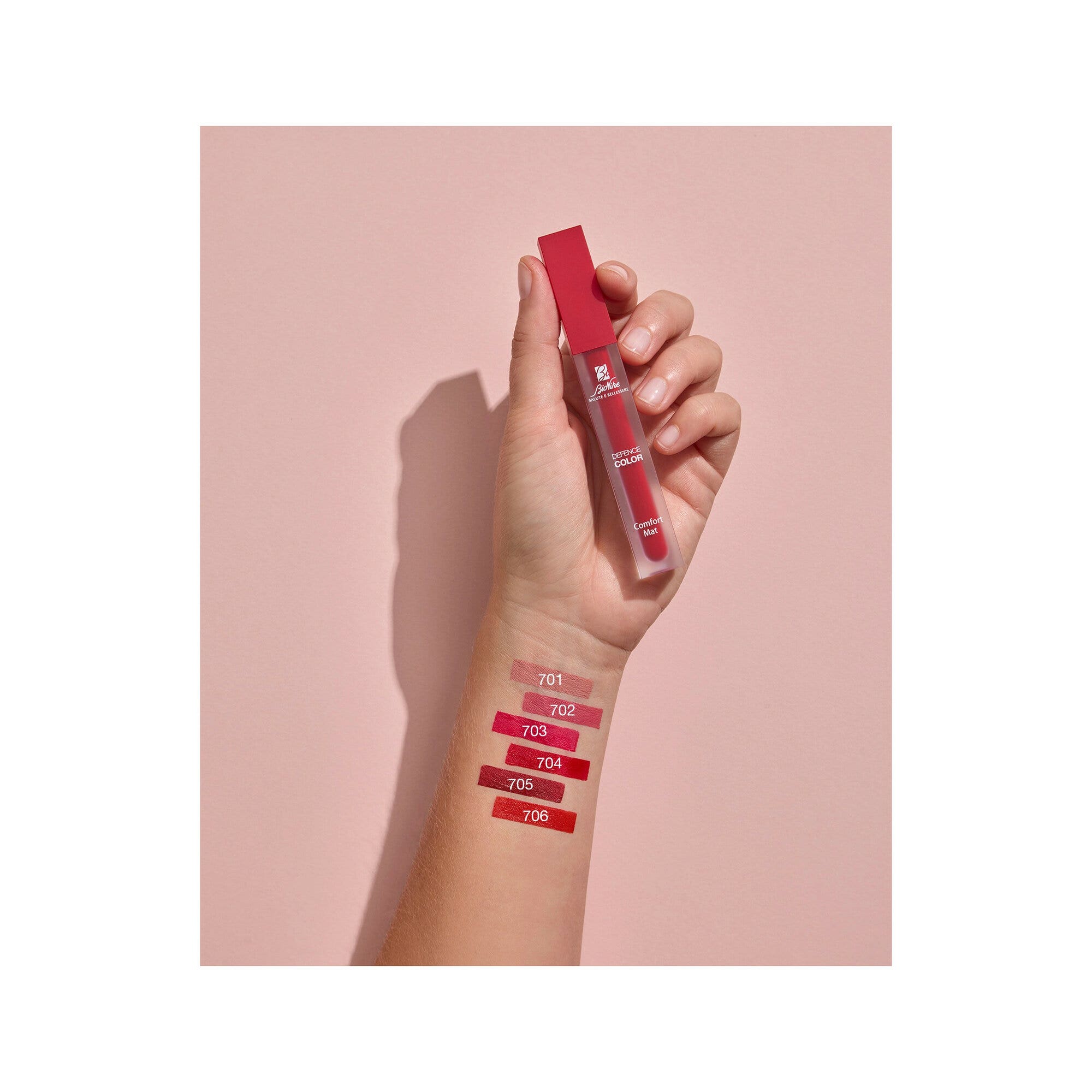 Bionike Defence Color Comfort Mat Rossetto Liquido 4,5ml N.703 Tulipe