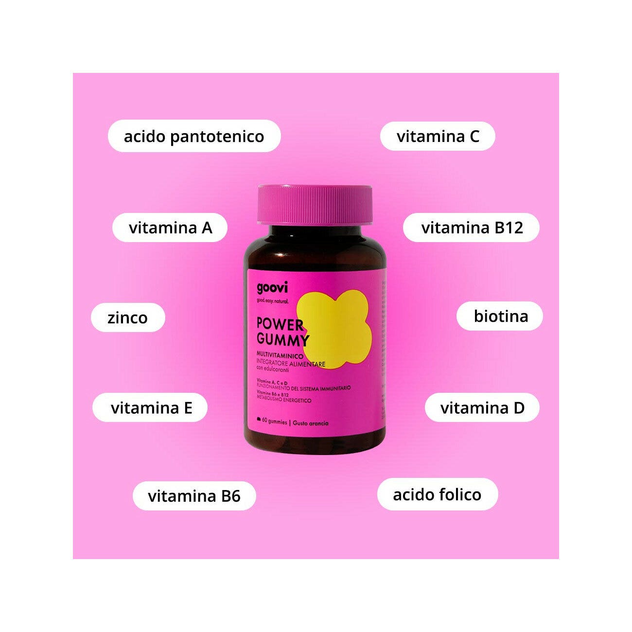 Gooovi Power Gummy Multivitaminico 60 Gummies