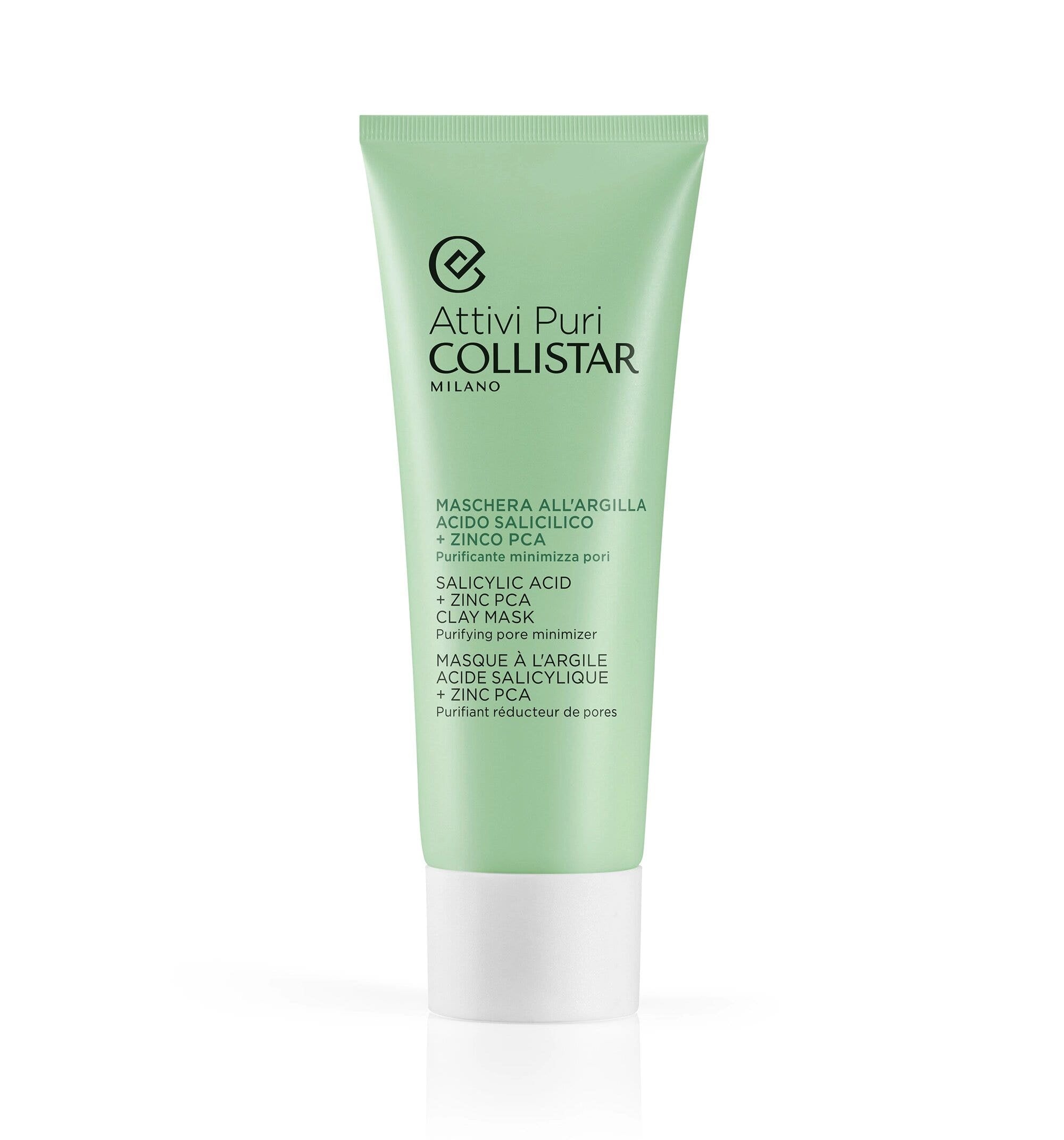 Collistar Masque à l'argile, acide salicylique + zinc PCA 75 ml