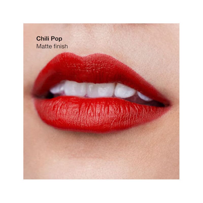 Clinique Pop Longwear Lipstick Rouge à lèvres mat Chili