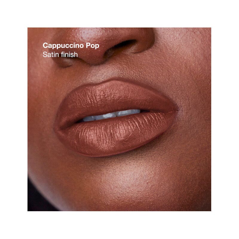 Rouge à lèvres Clinique Pop Longwear, fini satiné, teinte Cappuccino