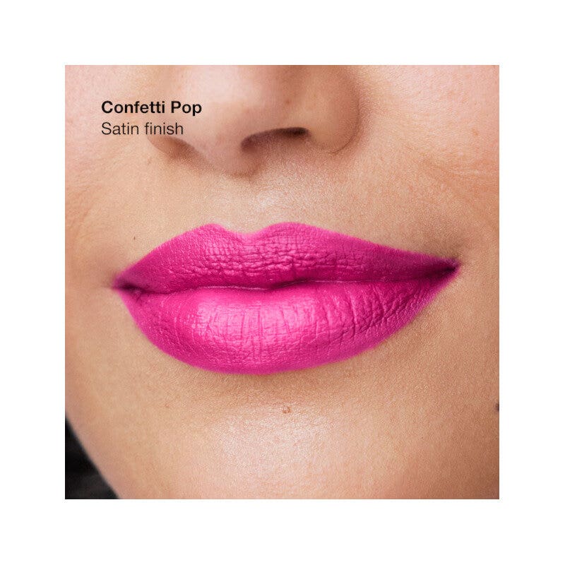 Clinique Pop Longwear Lipstick Rouge à lèvres Satin Confetti
