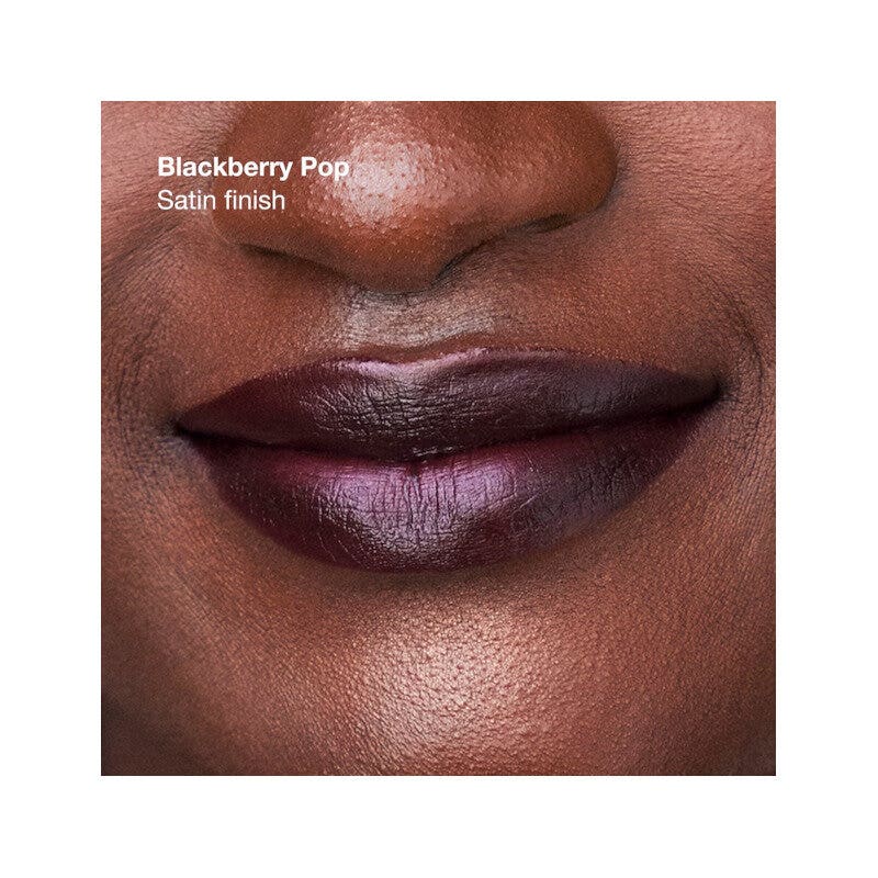 Clinique Pop Longwear Lipstick Rossetto Satin Blackberry