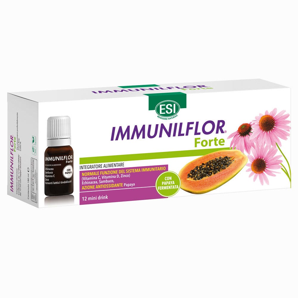 Esi Immunilflor Forte 12 flacons de 15 ml