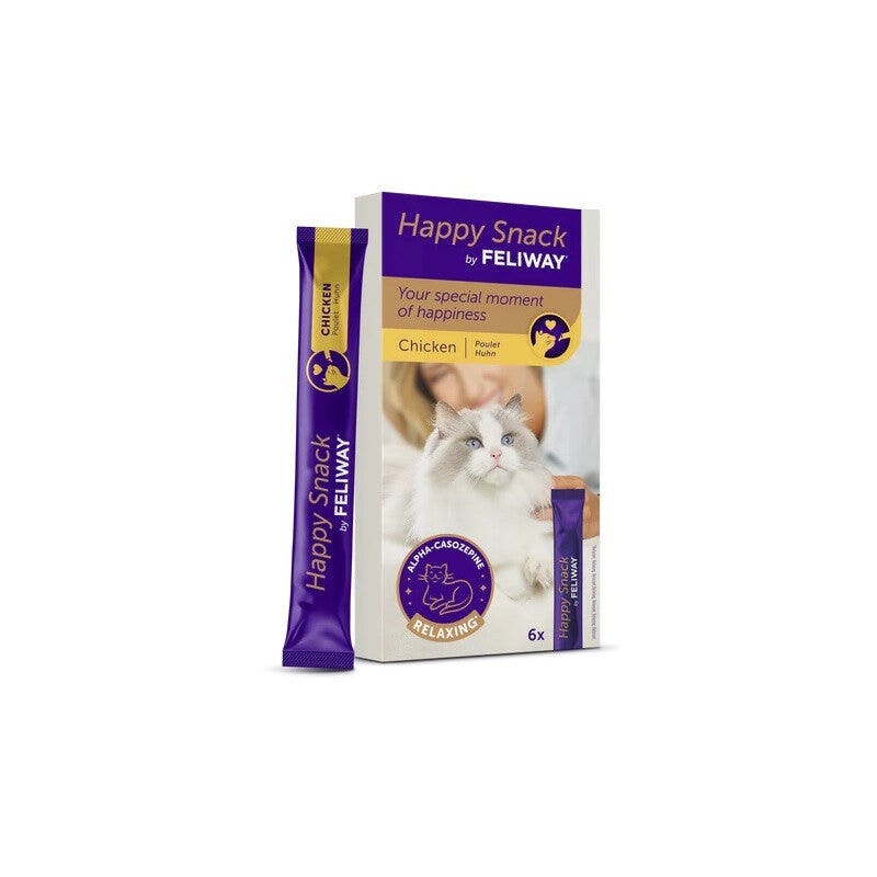 FELIWAY HAPPY SNACKS 6 BÂTONNETS