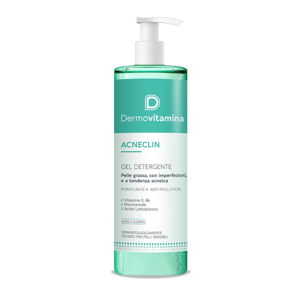 Dermovitamina Acneclin Gel Nettoyant 400 ml