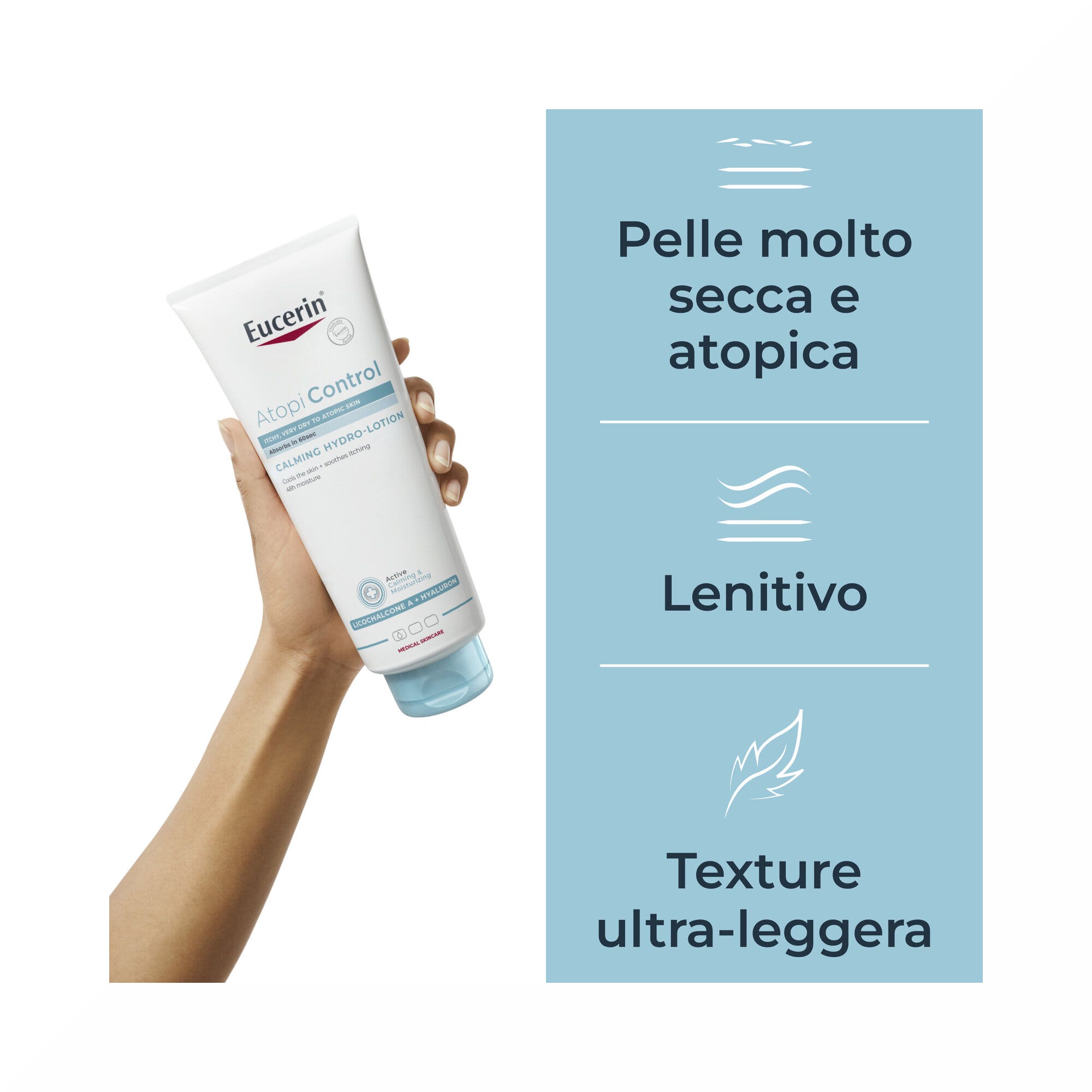 Eucerin AtopiControl Émulsion Corps Ultra Légère 400 ml