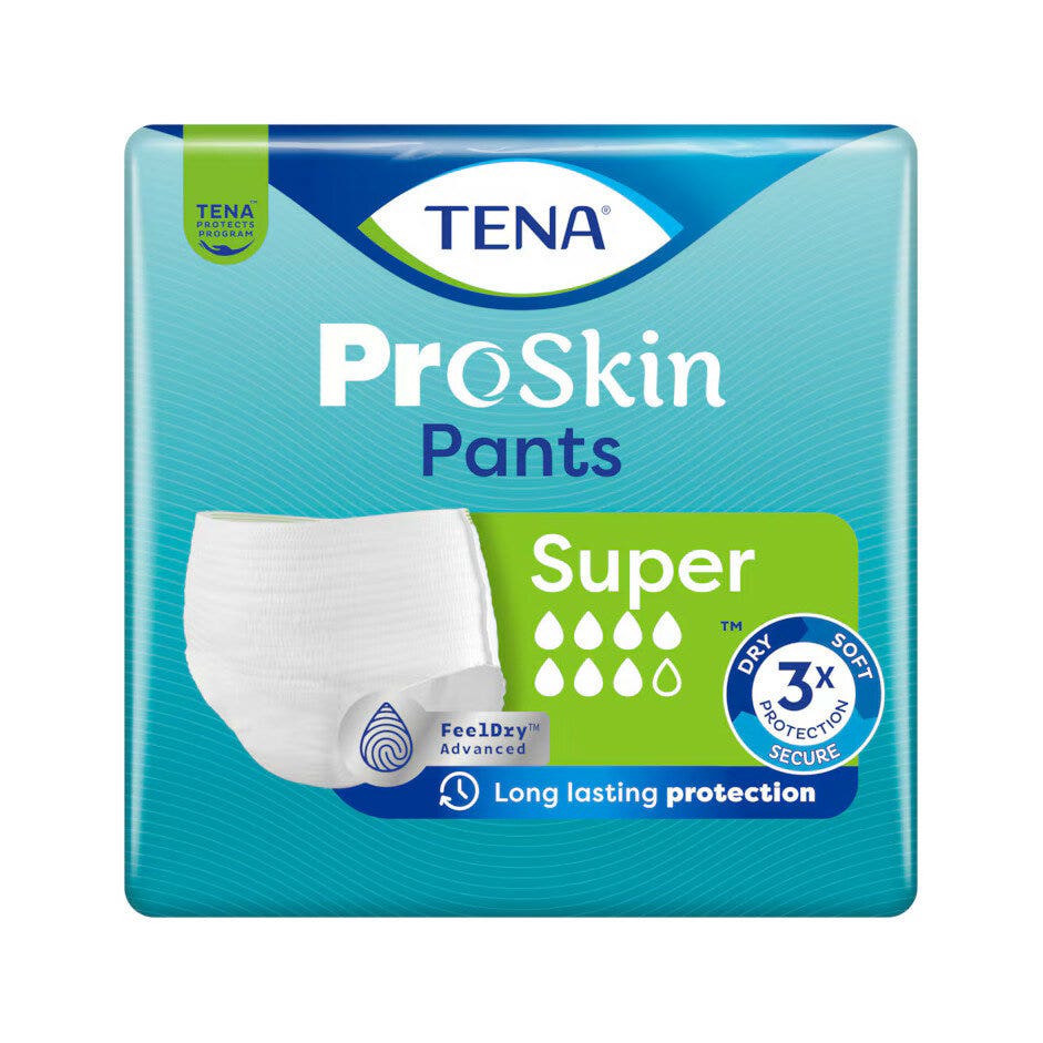Tena Proskin Pants Super Culottes Absorbantes Small 12 pièces