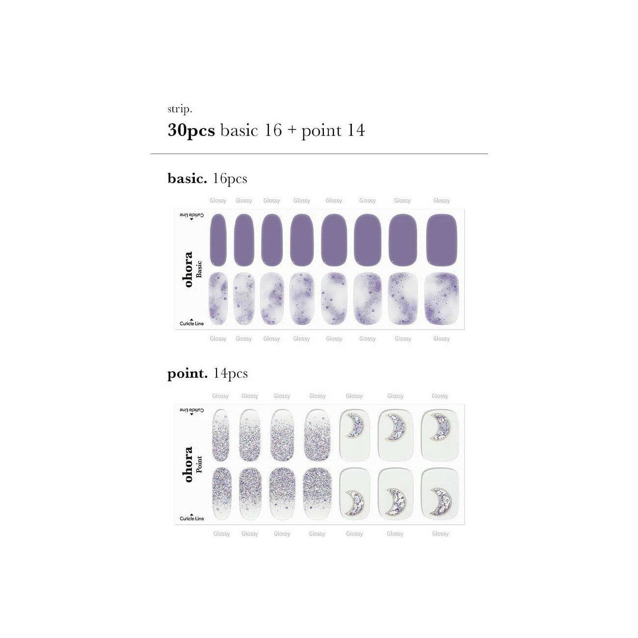 Ohora Gel Nails Smalto In Gel Adesivo N Goblin Moon