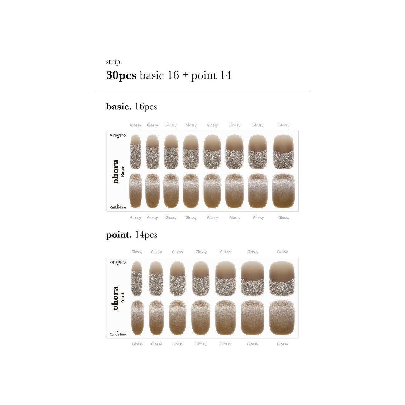 Ohora Gel Nails Smalto In Gel Adesivo N Briller