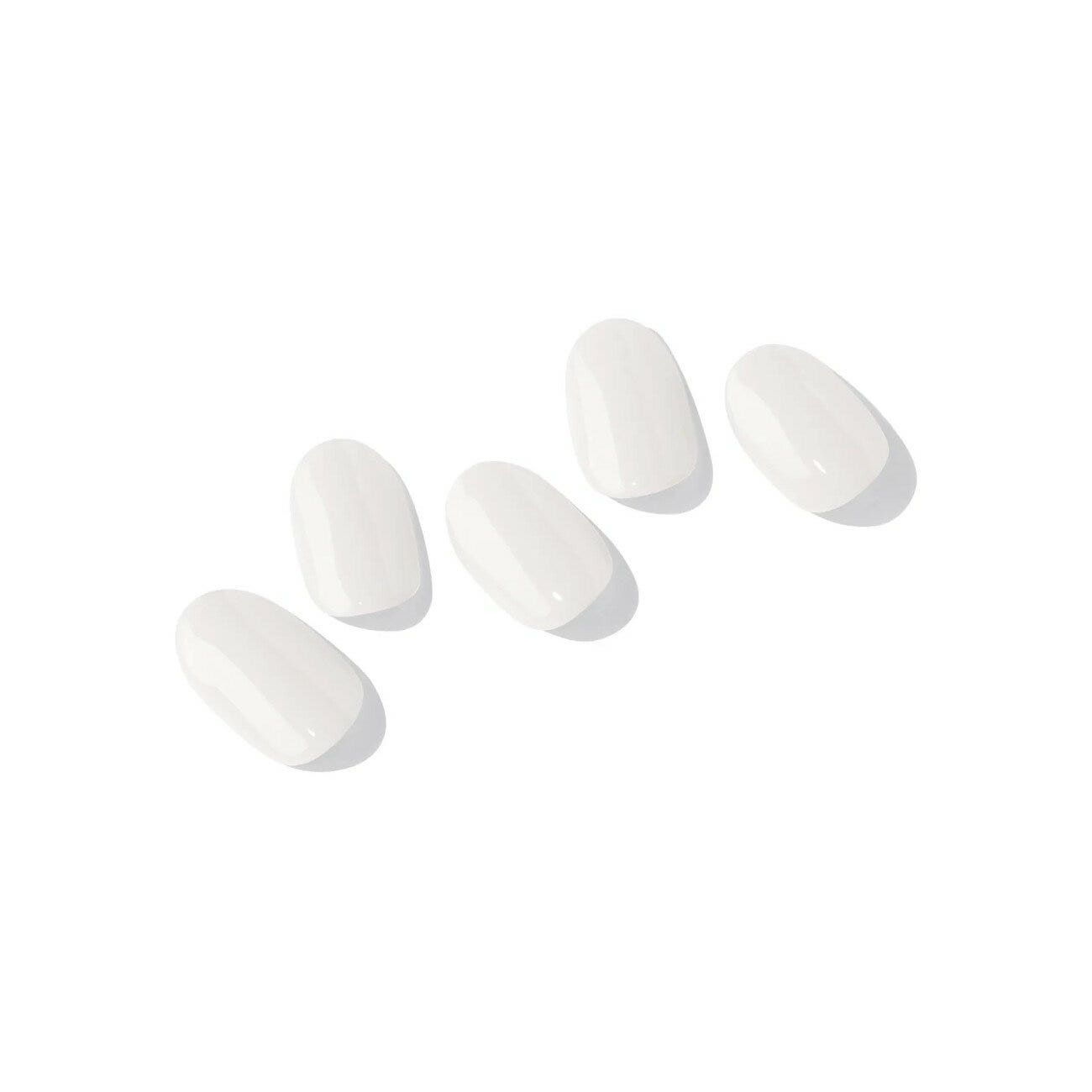 Ohora Gel Nails Vernis à ongles pour les pieds en gel adhésif N White