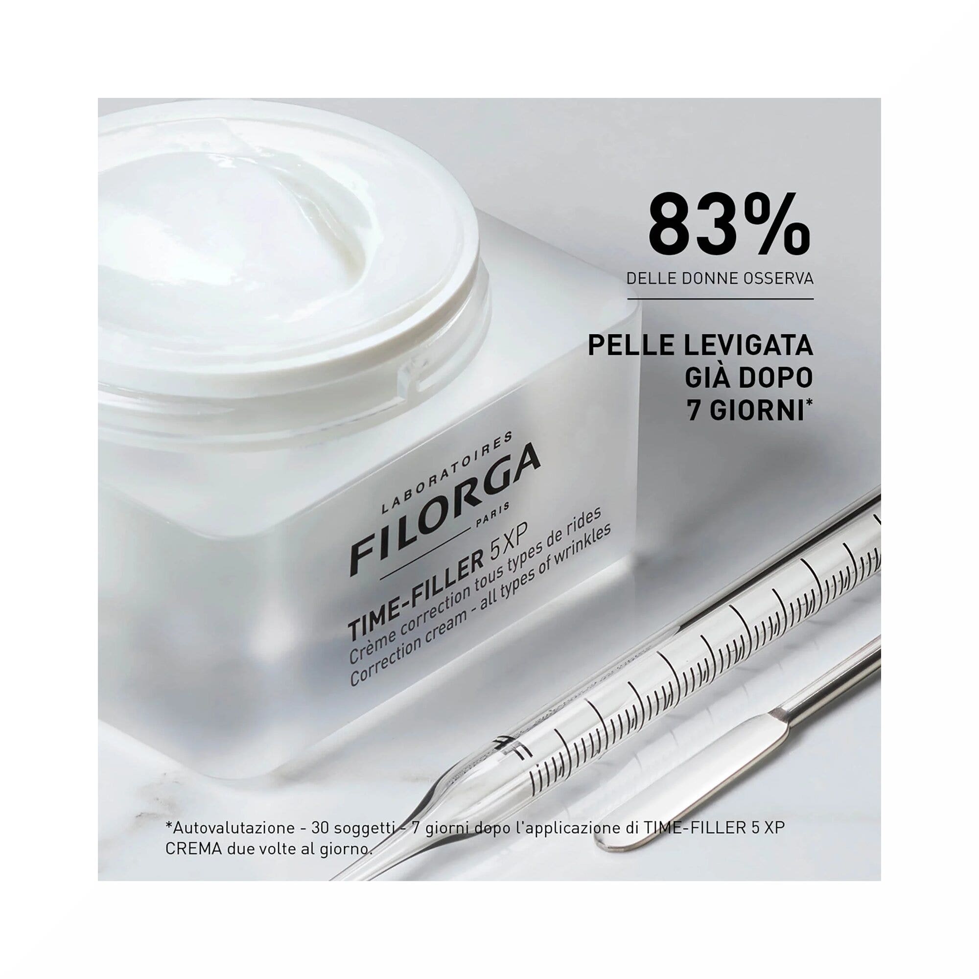 Filorga Time-Filler 5XP Crème Correctrice pour tous types de rides du visage et du cou 50 ml