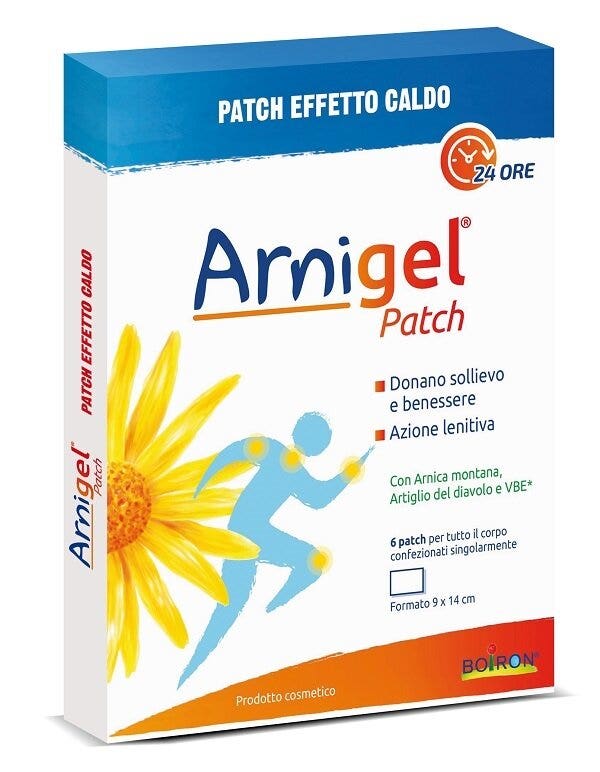 Boiron Arnigel 6 patchs effet chauffant pour le corps