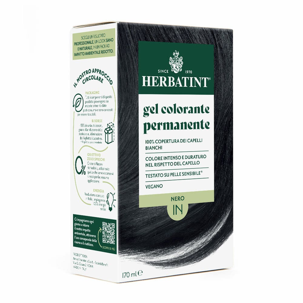 Herbatint Gel colorant permanent 1N Noir 170 ml