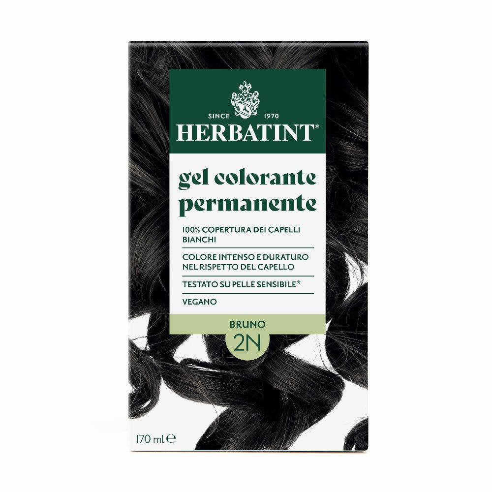 Herbatint Gel colorant permanent 2N Brun 170 ml
