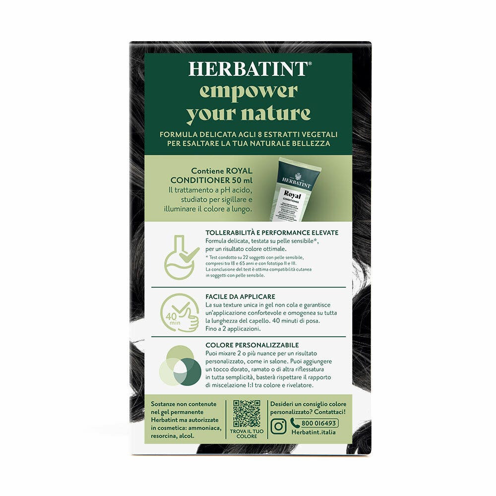 Herbatint Gel colorant permanent 2N Brun 170 ml