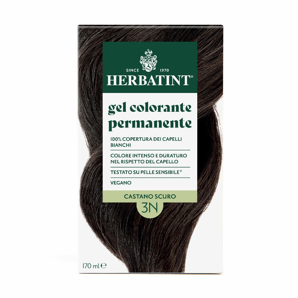 Herbatint Gel colorant permanent 3N Châtain foncé 170 ml