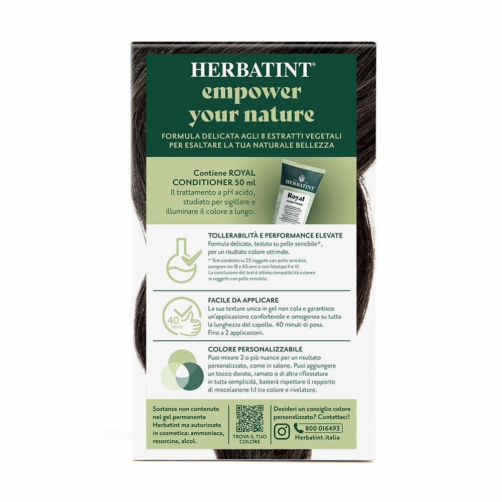 Herbatint Gel colorant permanent 3N Châtain foncé 170 ml