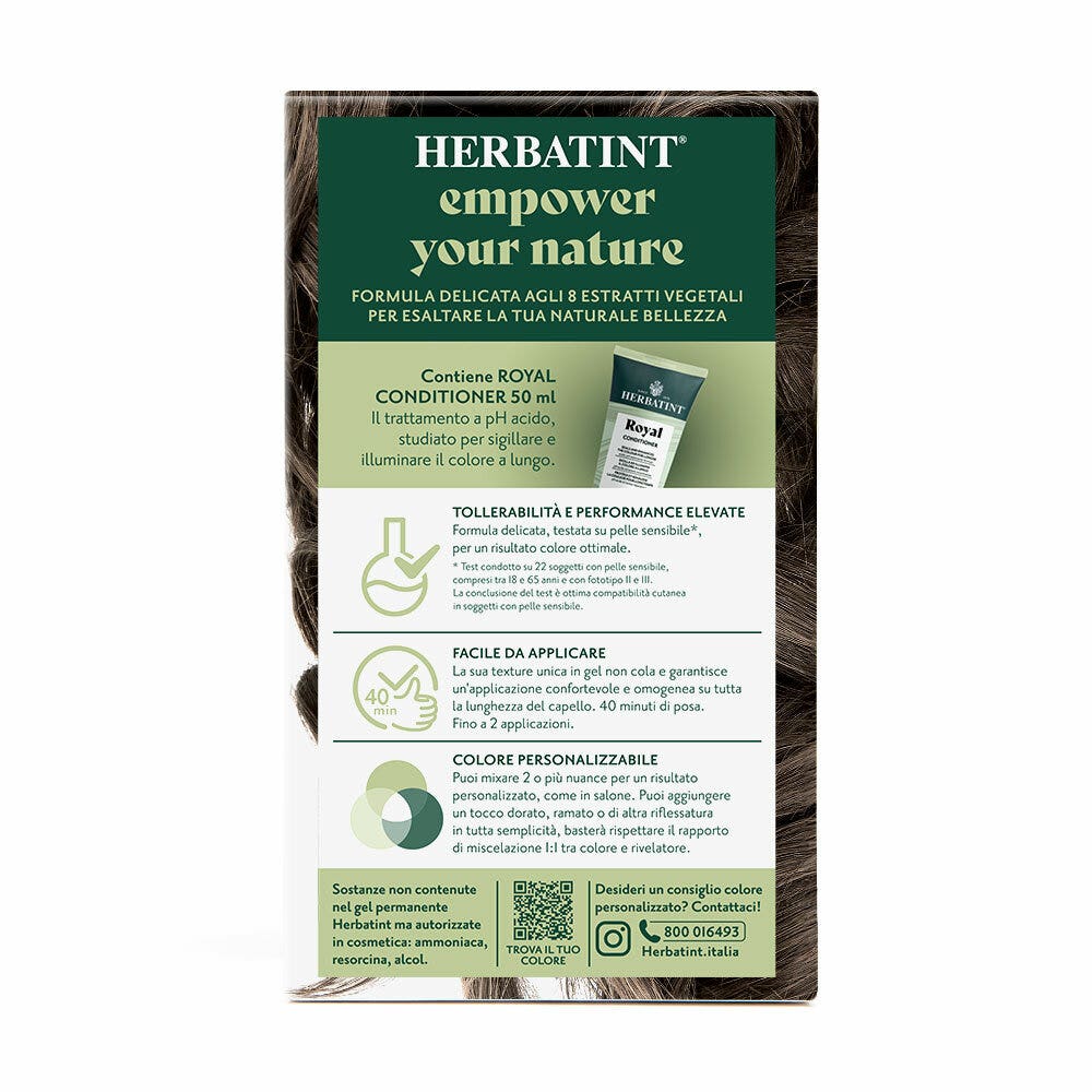 Herbatint Gel colorant permanent 5N Châtain clair 170 ml