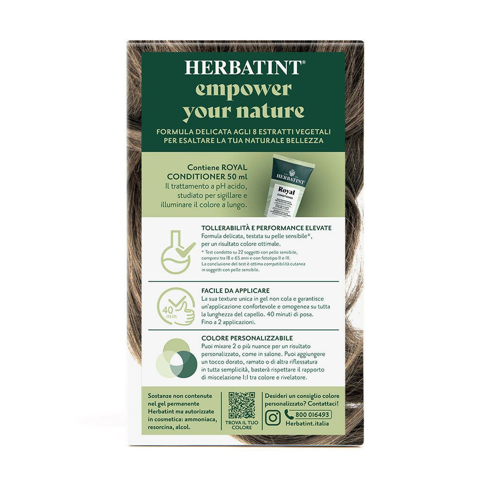 Herbatint Gel colorant permanent pour cheveux 6N Blond foncé 170 ml